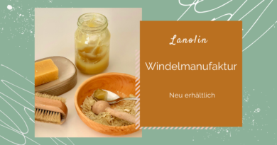 Bio-zertifiziertes Lanolin zum Fetten von Wollwindeln jetzt von Windelmanufaktur.